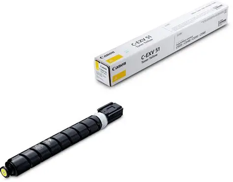 Canon C-EXV51Y Yellow Toner Cartridge
