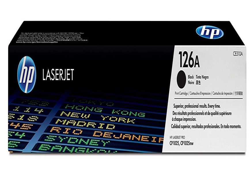 HP 126A Black Compatible LaserJet Toner Cartridge (CE310A)