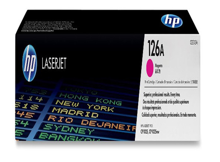 HP 126A Magenta Compatible LaserJet Toner Cartridge (CE313A)