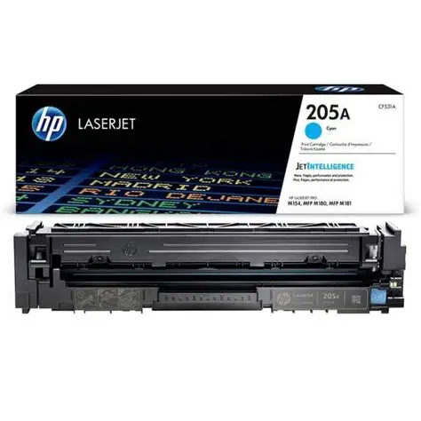 HP 205A Cyan Original LaserJet Toner Cartridge (CF531A)