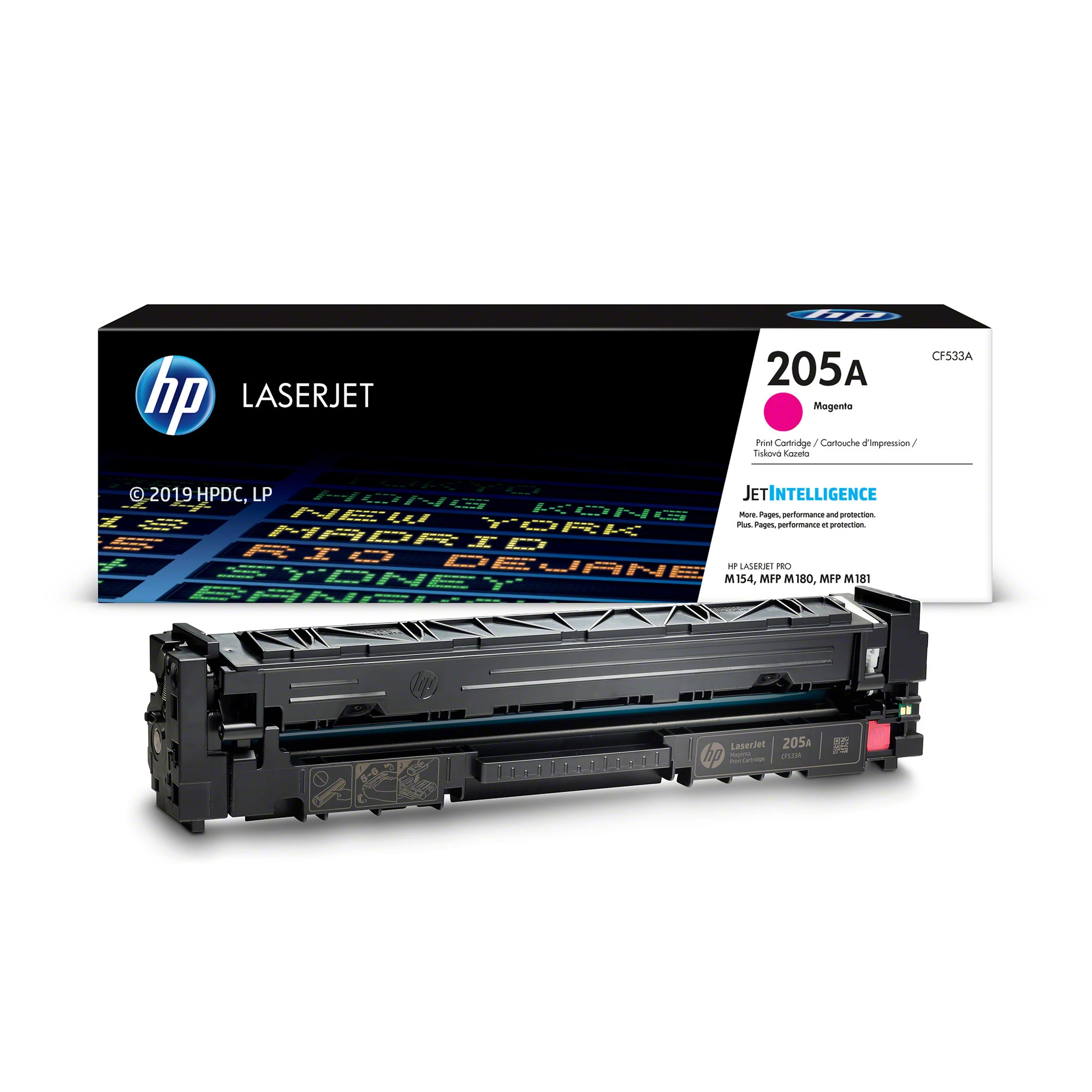 HP 205A Magenta Original LaserJet Toner Cartridge (CF533A)