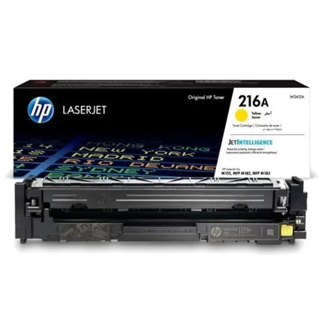 HP 216A Yellow Original LaserJet Toner Cartridge (W2412A)