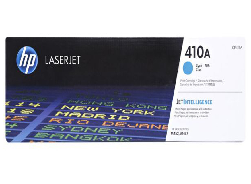 HP 410A Cyan Original LaserJet Toner Cartridge (CF411A)