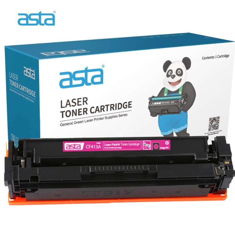 ASTA 410A Magenta Compatible LaserJet Toner Cartridge (CF413A)