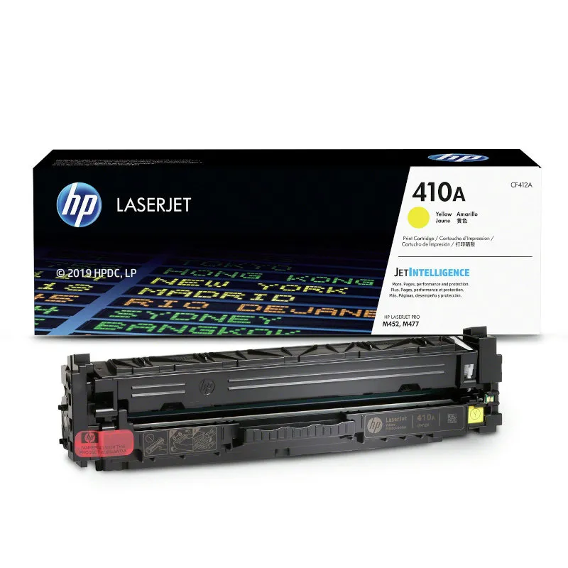 HP 410A Yellow Original LaserJet Toner Cartridge (CF412A)