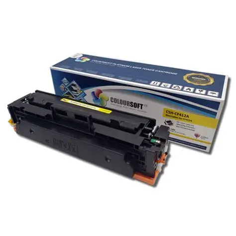 HP 410A Yellow Compatible LaserJet Toner Cartridge (CF412A)