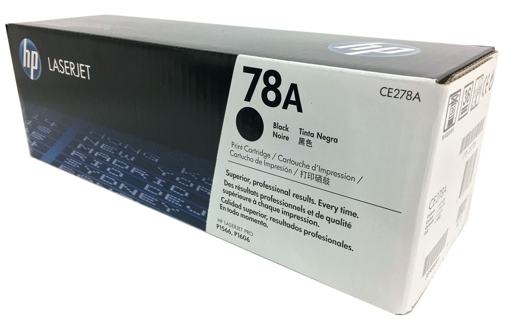 HP 78A Black Compatible LaserJet Toner Cartridge (CE278A)