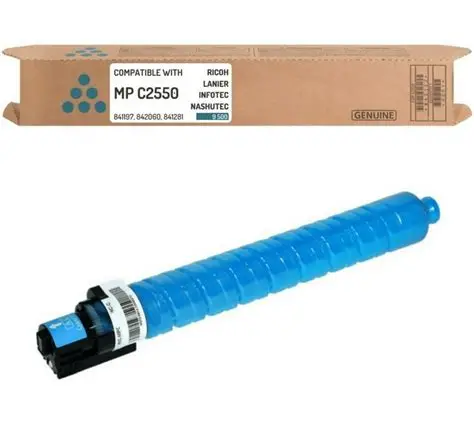Ricoh MP C2050/C2550/C2051/C2551 Cyan Toner